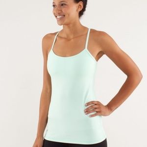 lululemon Power Y Tank Size 4 Mint